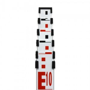 5m. teleskopinė, niveliacinė matuoklė g-Nestle