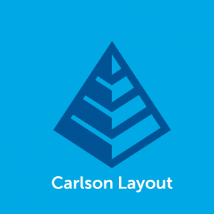 Geodezinių matavimų programinė įranga Carlson Layout GNSS