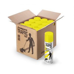 Dažai linijoms Traffic Extra Paint Geltoni 12 vnt.